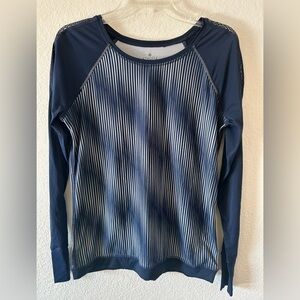 Athleta Long Sleeve Workout Top SZ S